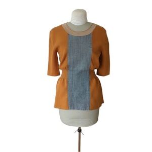 Marni Cotton Peplum Sweater